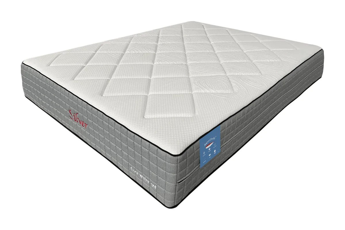 Silver memory foam mattress